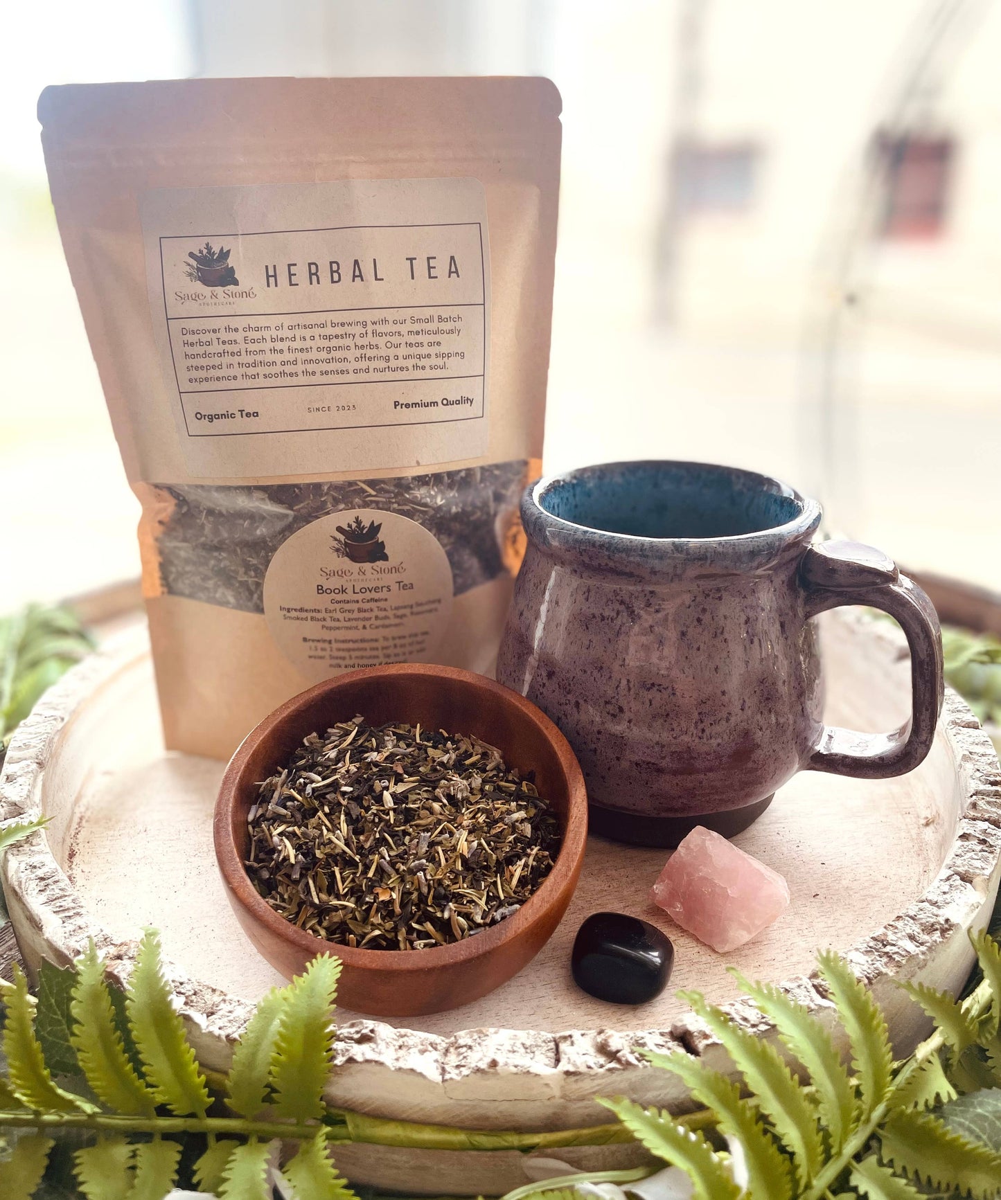 Book Lovers Herbal Tea: 6oz