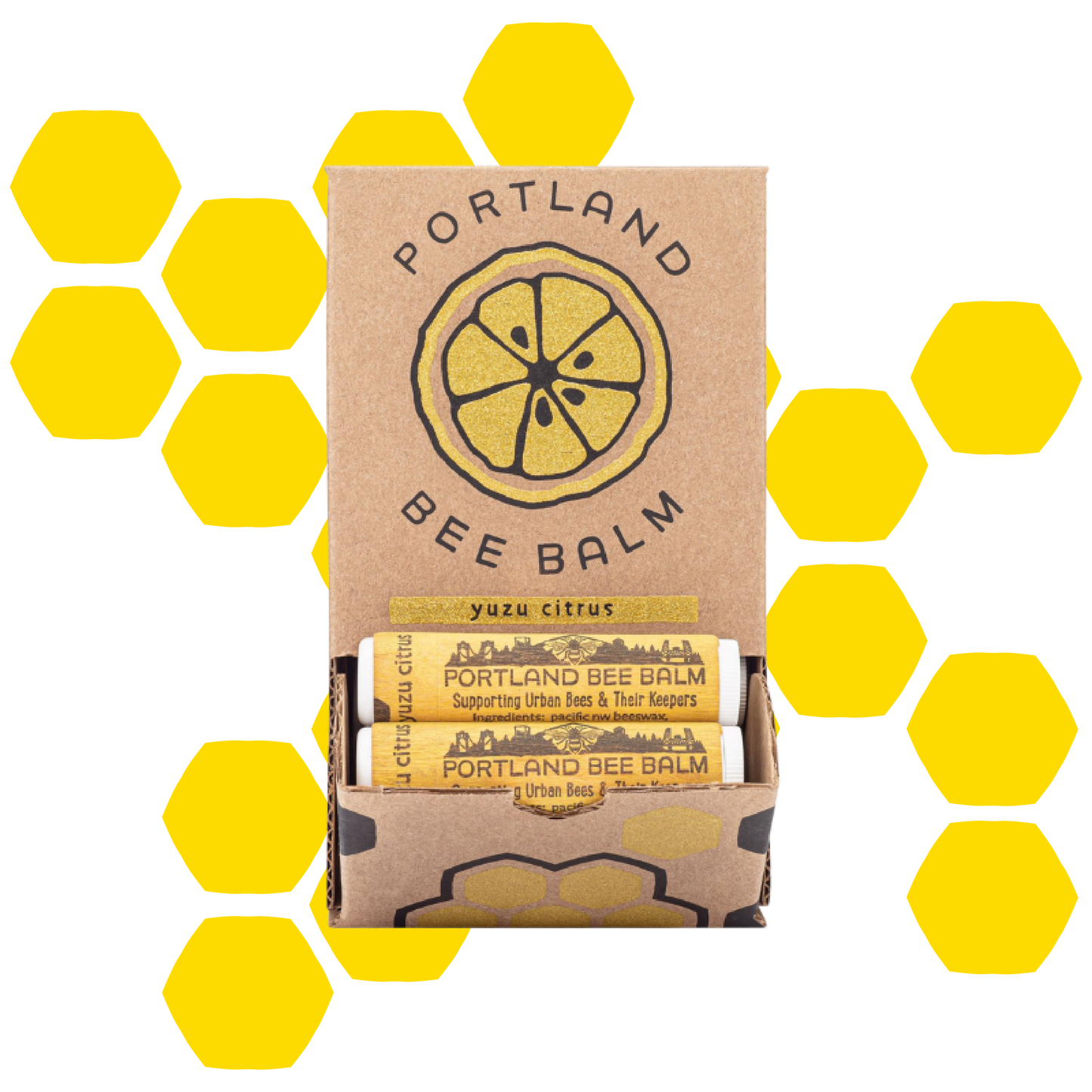 Portland Bee Balm- Yuzu Citrus Beeswax Lip Balm