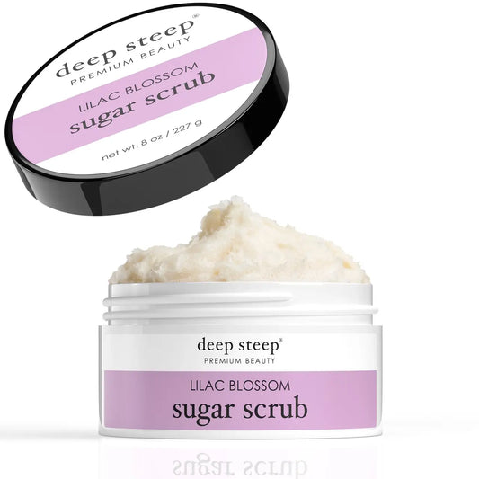 Lilac Blossom sugar scrub- Deep Steep Premium Beauty