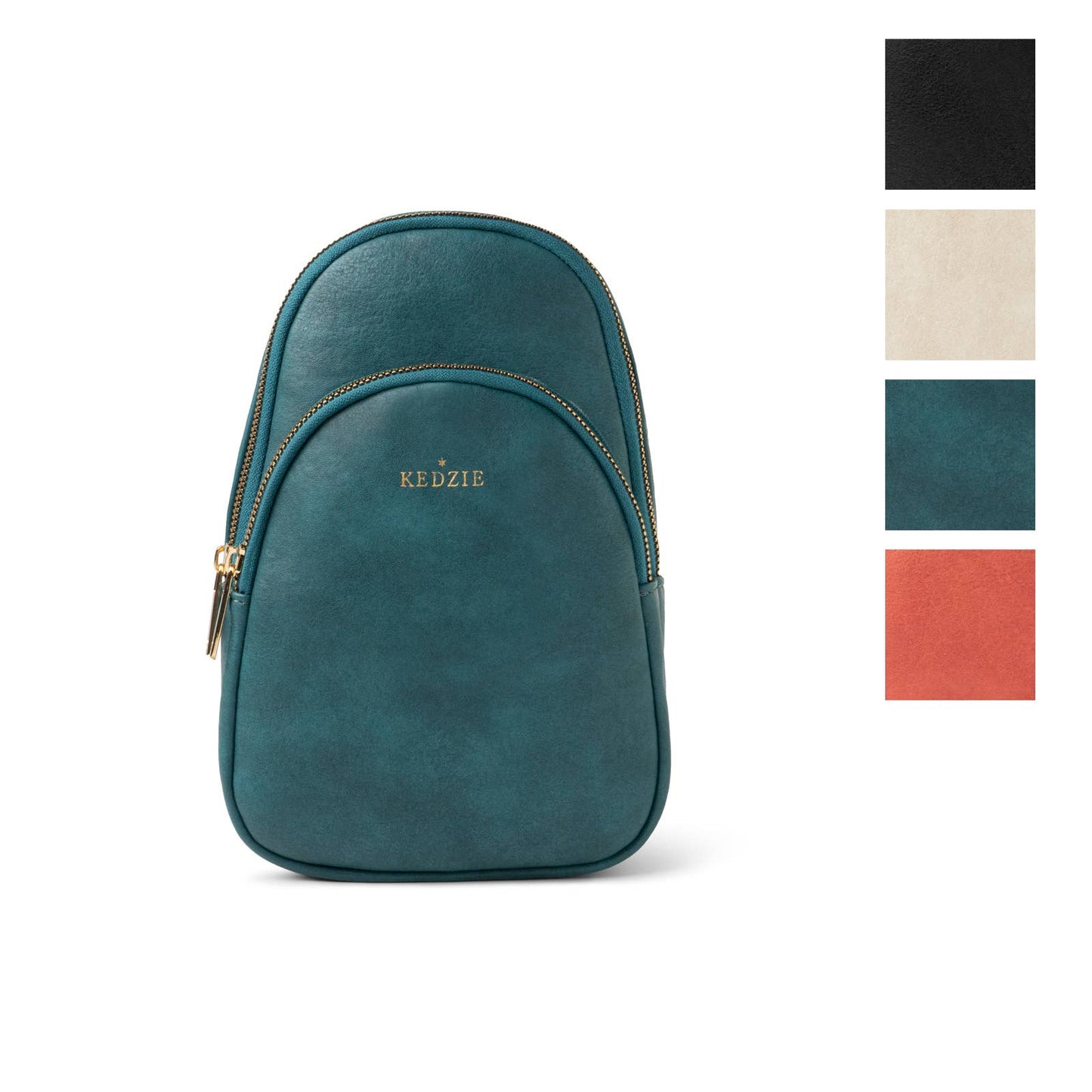 Kedzie Teal Sunset Sling bag