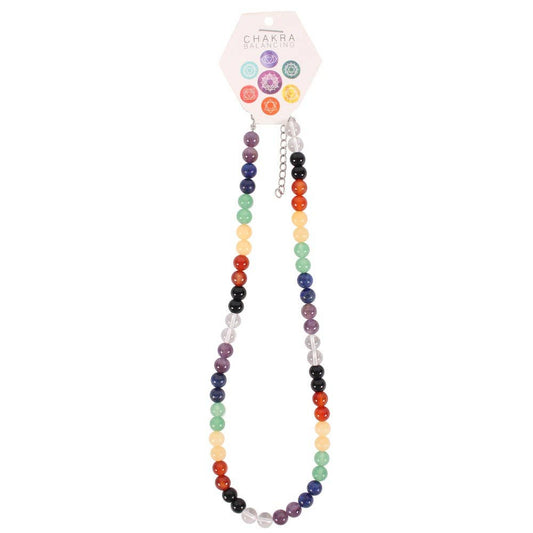 Chakra Crystal Ball Necklace