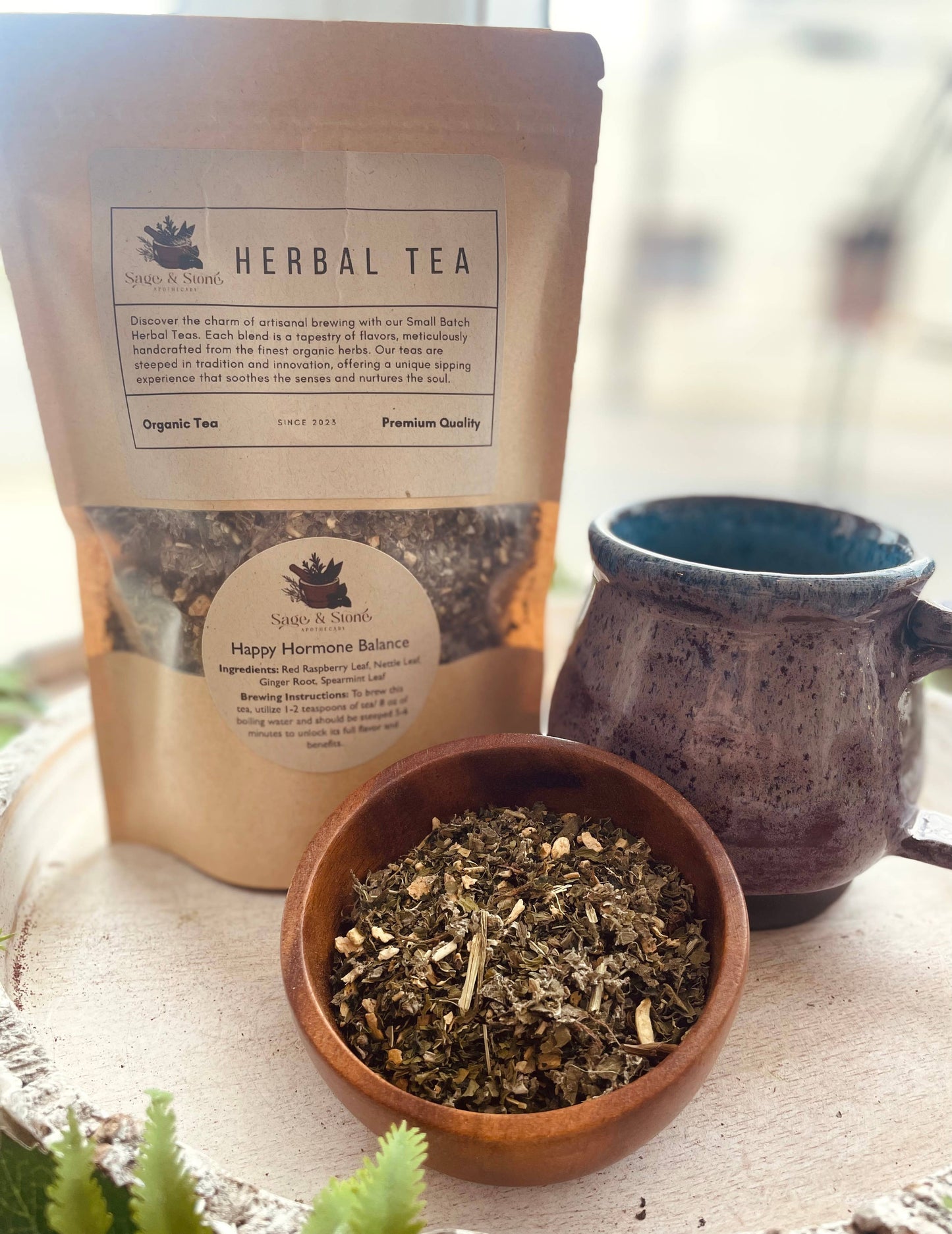 Happy Hormone Herbal Tea: 6oz