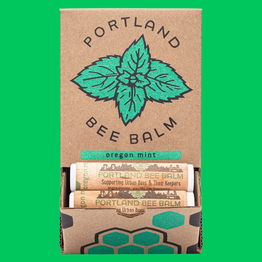 Portland Bee Balm- Oregon Mint Beeswax Lip Balm