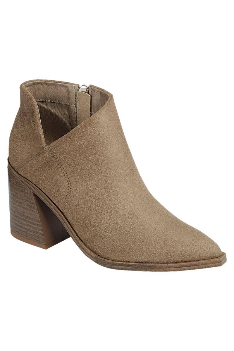 TAUPE ANKLE BOOT