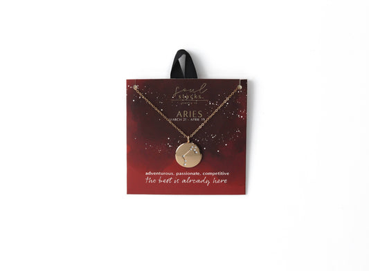 Aries Soul stacks gold necklace