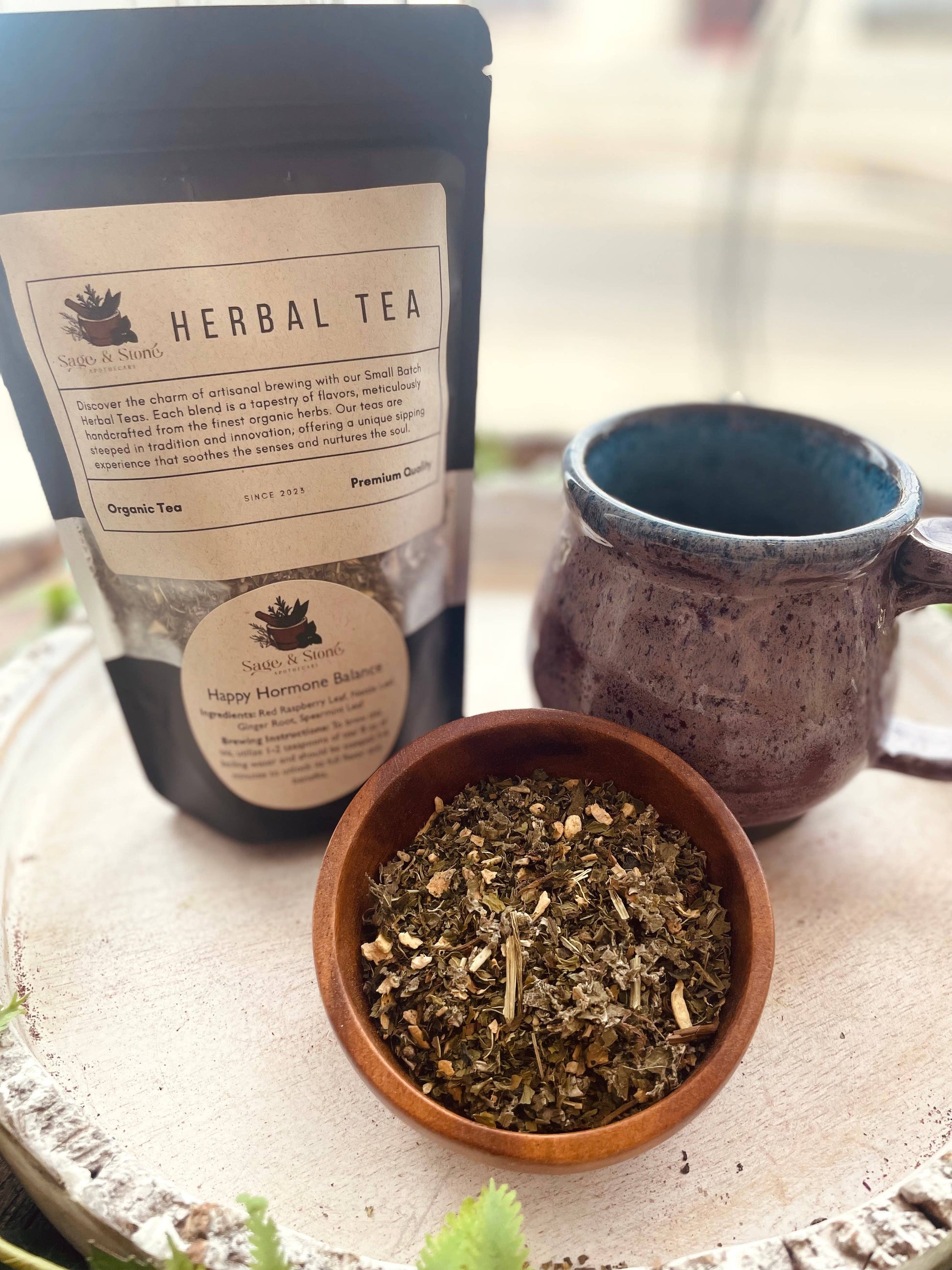 Happy Hormone Herbal Tea: 6oz