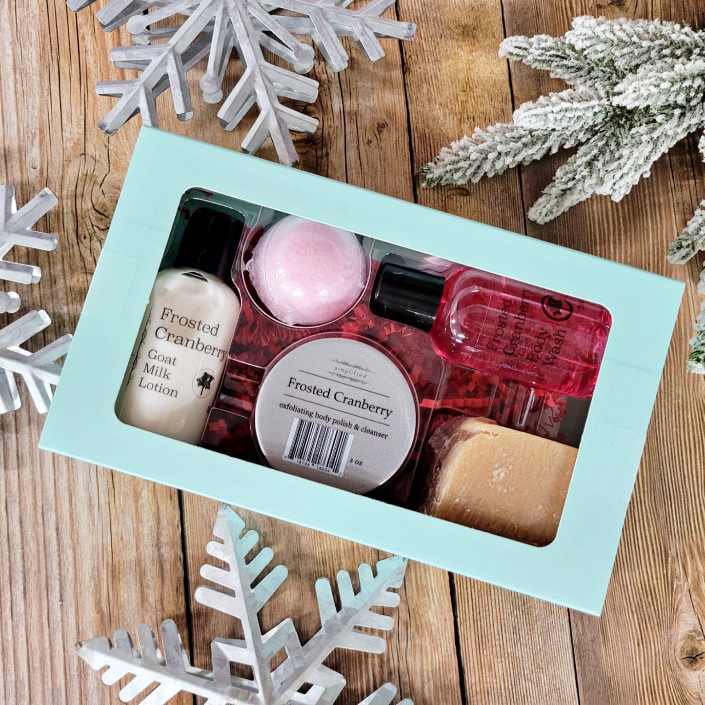 Frosted Cranberry- 5 pc gift set